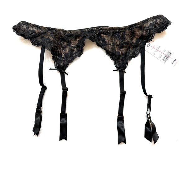 intimissimi Accessories - 🌼 5 for $25 Intimissimi Black Lace Stocking Garter Belt Adjustable One Size
